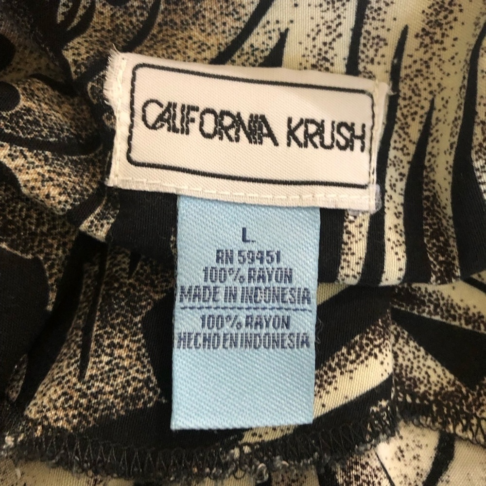 Vintage 90s California Krush Maxi Dress Large - Picture 13 of 13